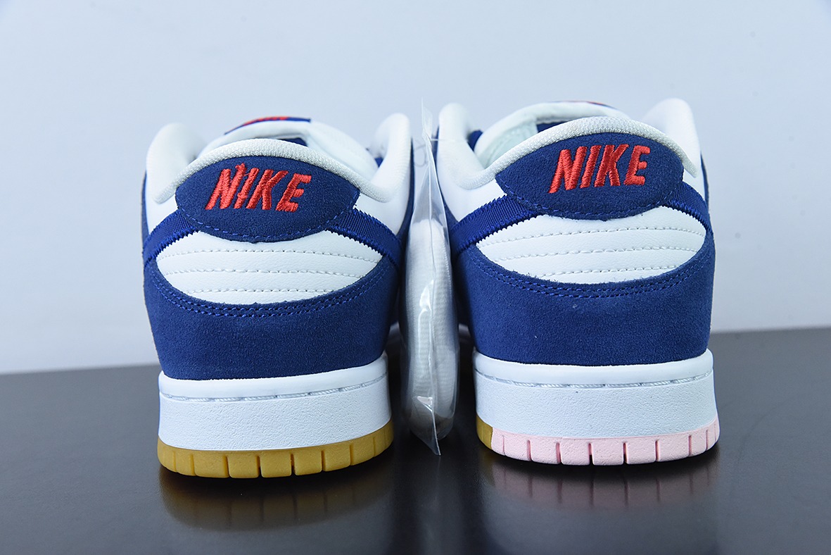 Nike SB Dunk Low PRO PRM 白蓝 洛杉矶道奇低帮男士运动板鞋 货号:DO9395 400