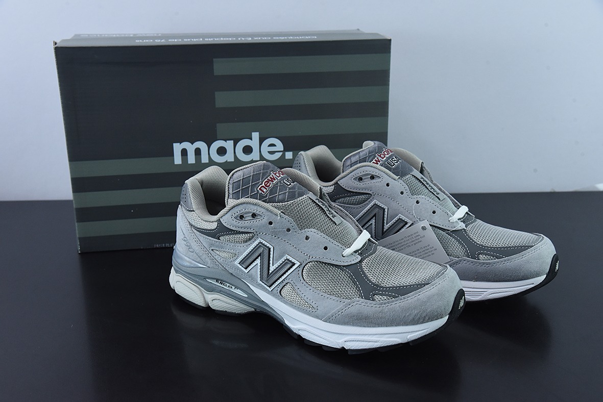 New Balance 新百伦M990GY3 复古运动鞋/灰色 元祖灰 美产高端款