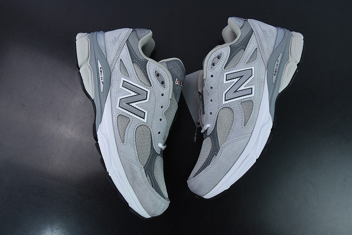 New Balance 新百伦M990GY3 复古运动鞋/灰色 元祖灰 美产高端款