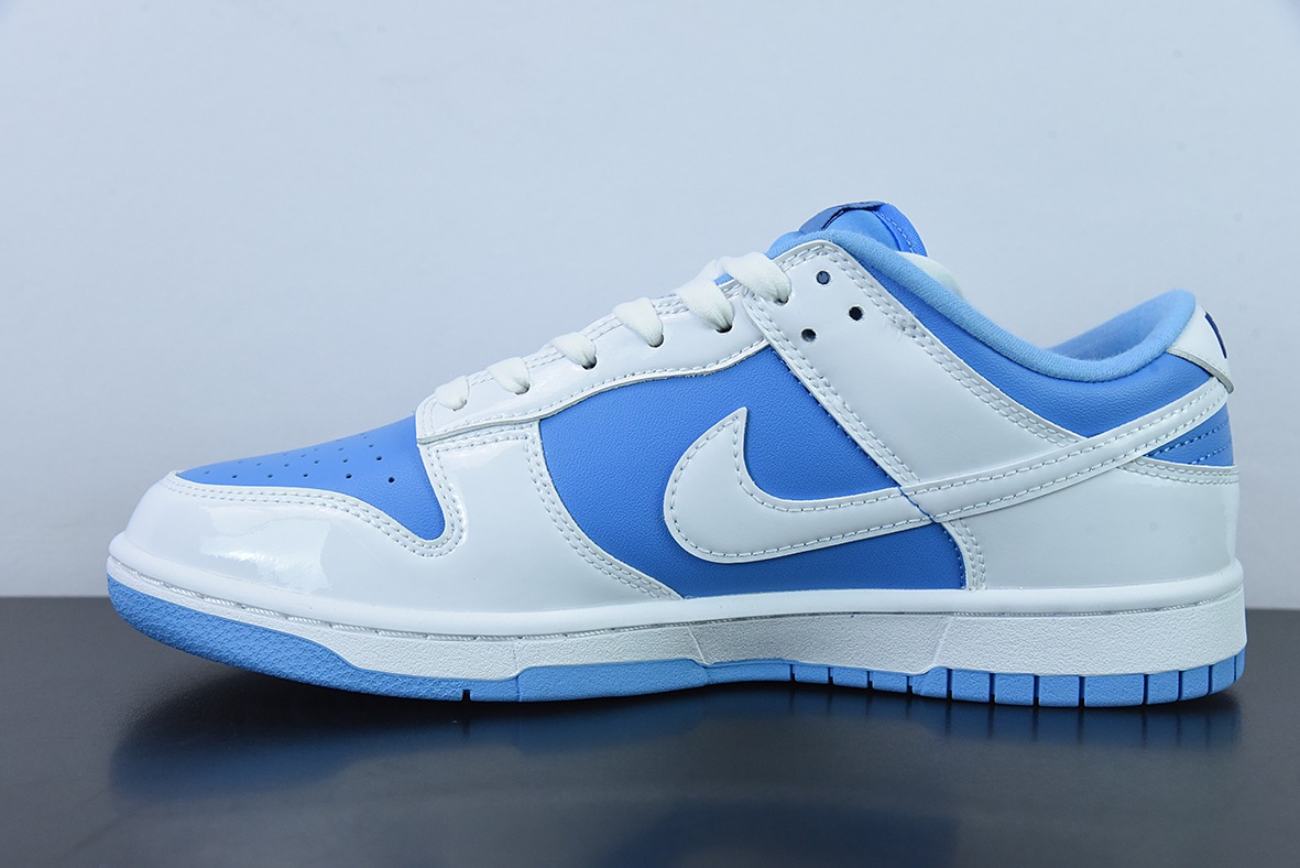 Nike Dunk Low "Reverse UNC" 反转北卡蓝低帮运动鞋 货号:DJ9955-101