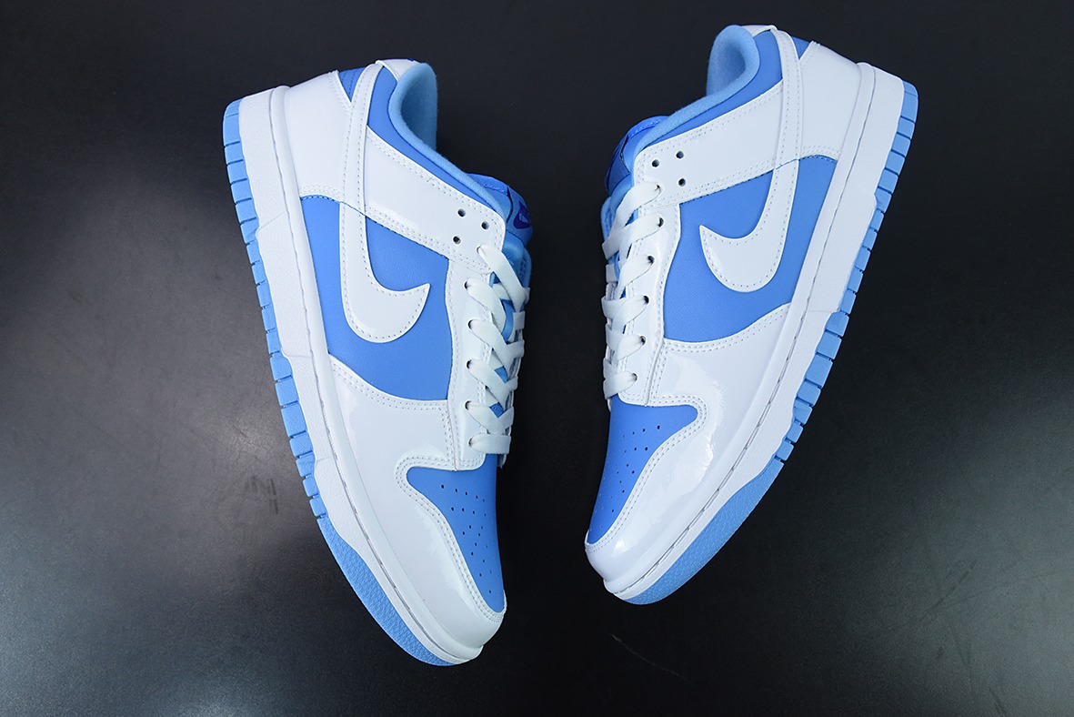 Nike Dunk Low "Reverse UNC" 反转北卡蓝低帮运动鞋 货号:DJ9955-101