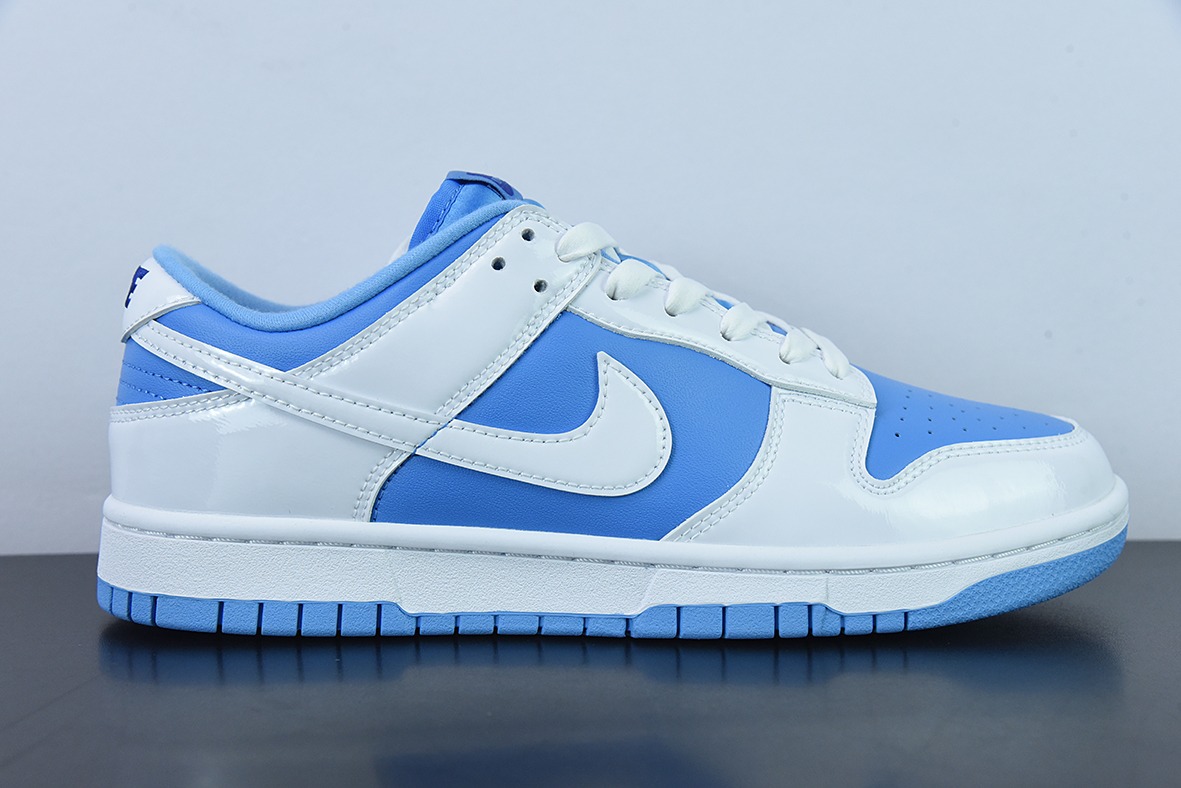 Nike Dunk Low "Reverse UNC" 反转北卡蓝低帮运动鞋 货号:DJ9955-101