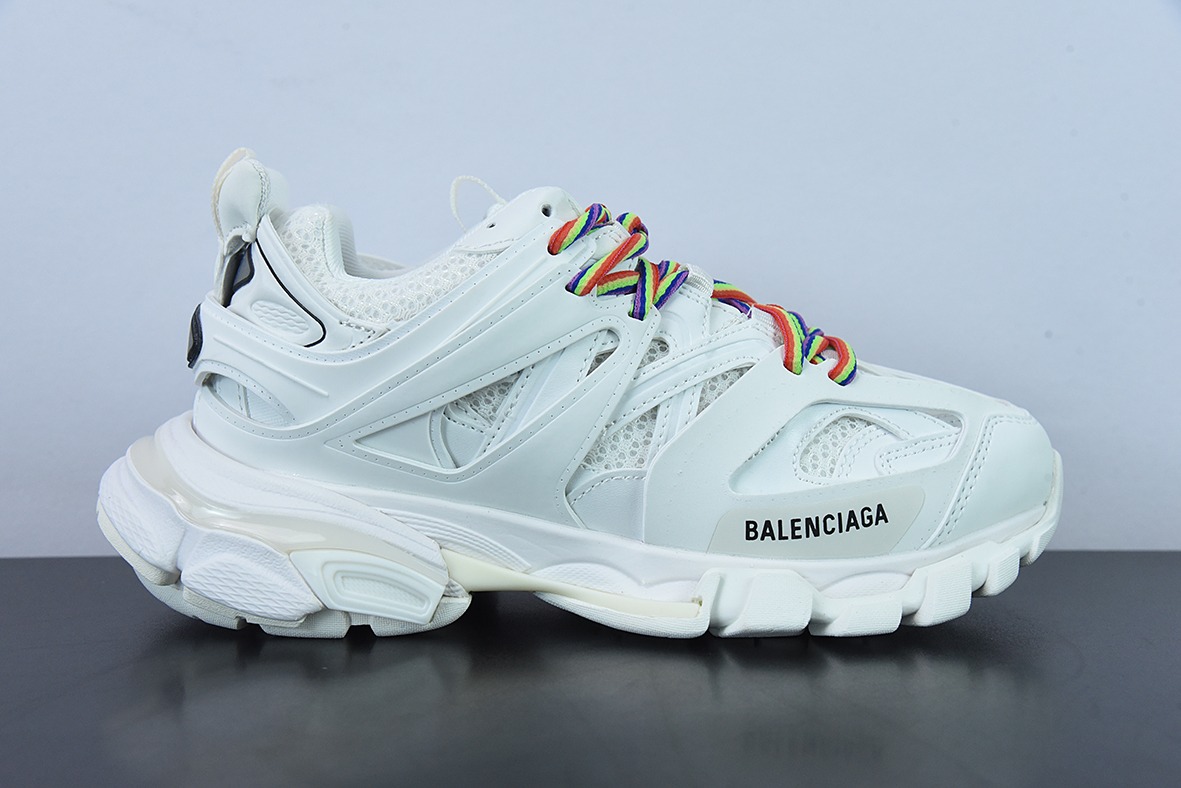 巴黎世家/Balenciaga 巴黎世家3.0低帮老爹鞋 白彩色货号:542436W3RM19081
