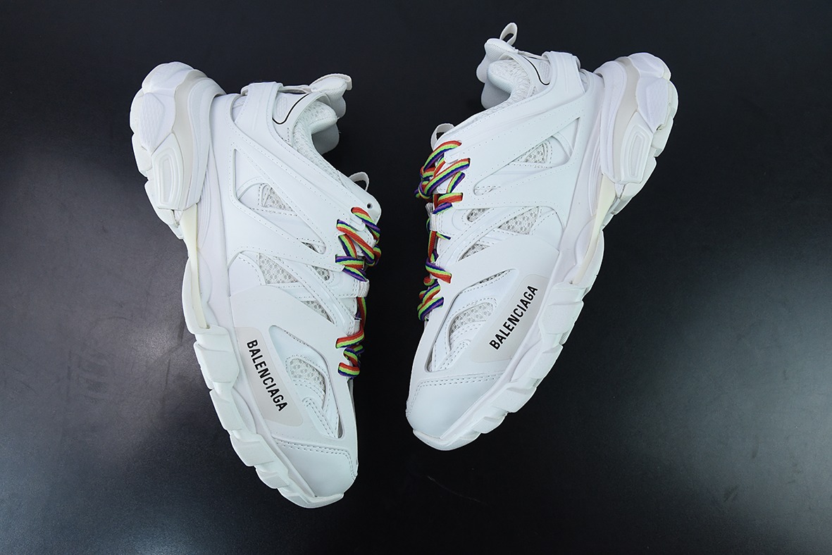 巴黎世家/Balenciaga 巴黎世家3.0低帮老爹鞋 白彩色货号:542436W3RM19081