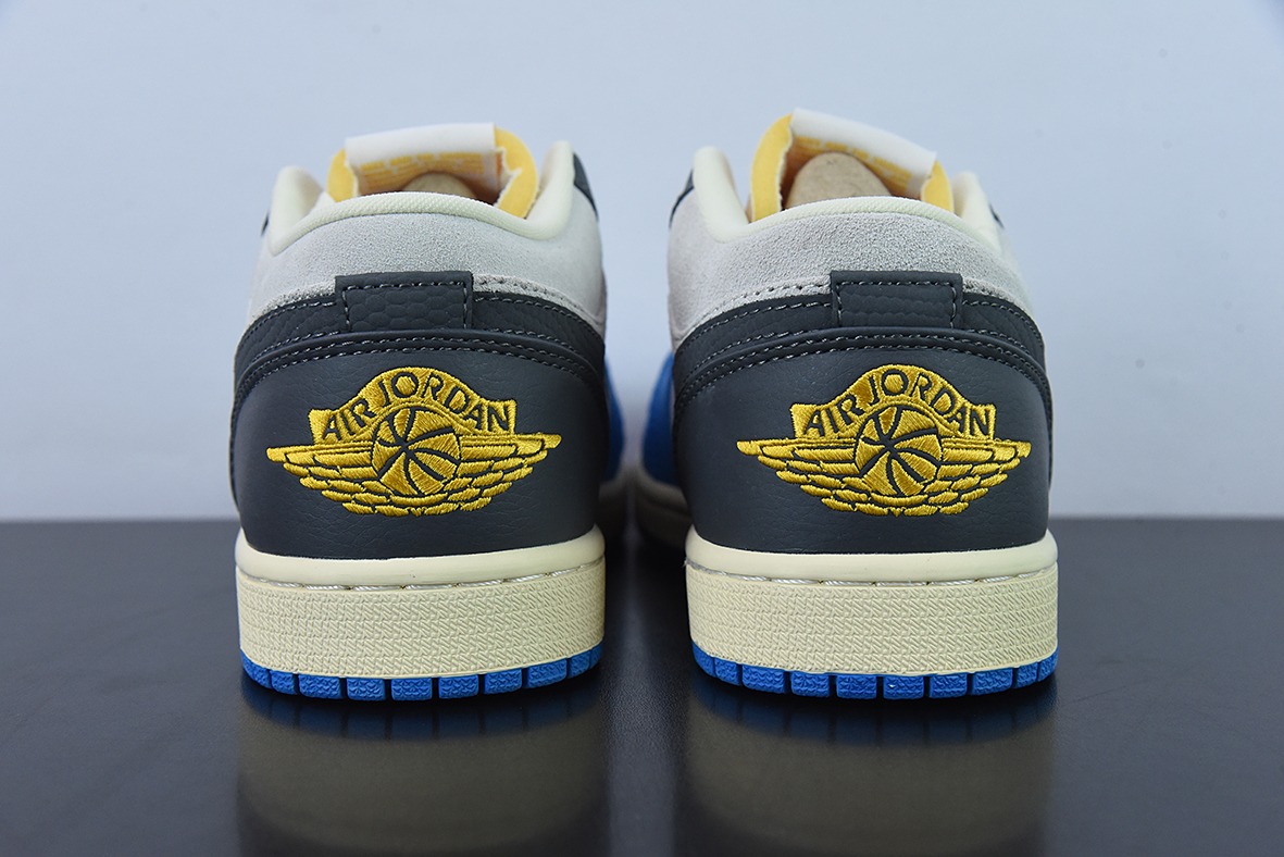 Air Jordan Retro 1 Low"UNC Grey"AJ1“北卡蓝灰”低帮休闲板鞋货号DZ5376-469