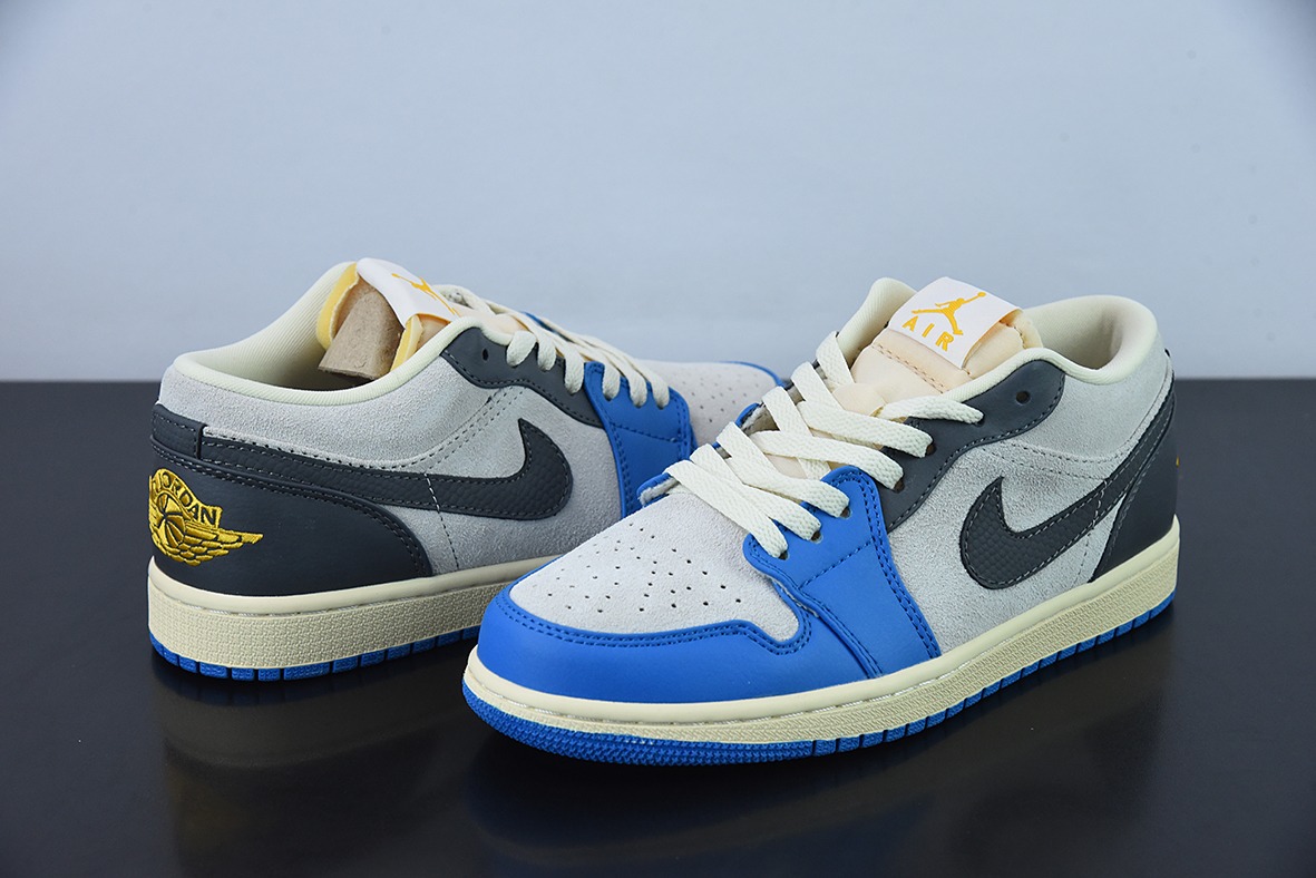 Air Jordan Retro 1 Low"UNC Grey"AJ1“北卡蓝灰”低帮休闲板鞋货号DZ5376-469
