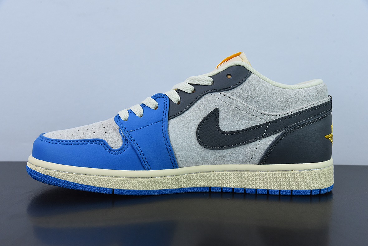 Air Jordan Retro 1 Low"UNC Grey"AJ1“北卡蓝灰”低帮休闲板鞋货号DZ5376-469
