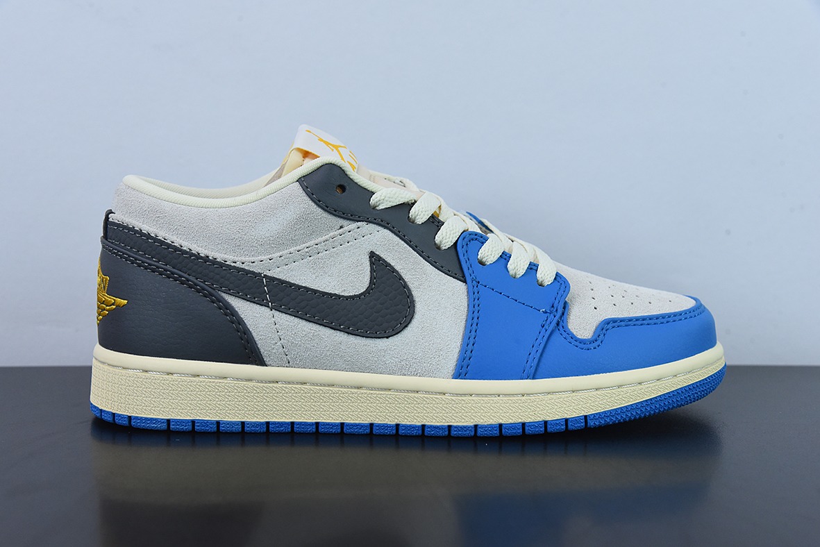 Air Jordan Retro 1 Low"UNC Grey"AJ1“北卡蓝灰”低帮休闲板鞋货号DZ5376-469