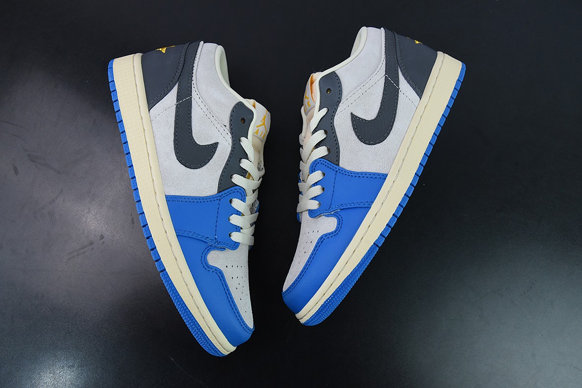 Air Jordan Retro 1 Low"UNC Grey"AJ1“北卡蓝灰”低帮休闲板鞋货号DZ5376-469