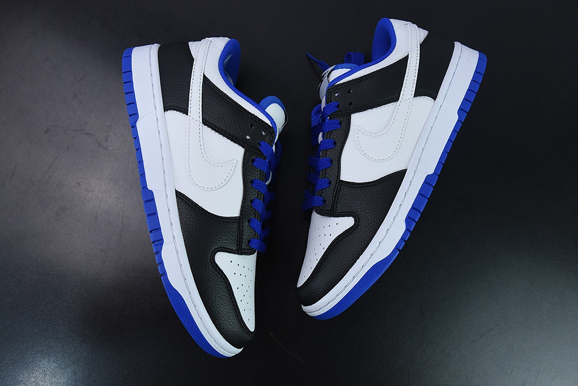 Nk Dunk Low 黑白蓝 SB扣碎篮板时尚休闲板鞋 货号：FD9064-110