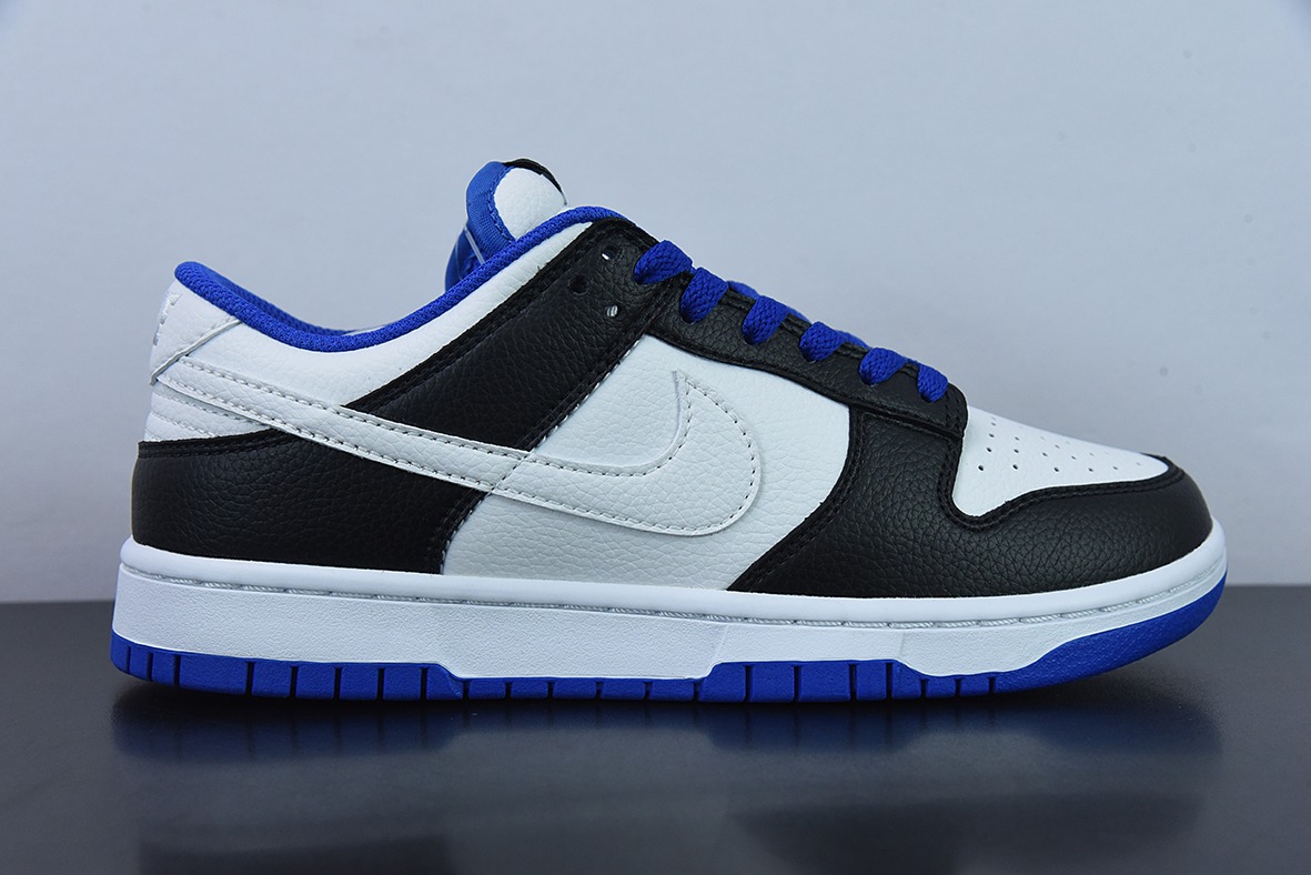 Nk Dunk Low 黑白蓝 SB扣碎篮板时尚休闲板鞋 货号：FD9064-110
