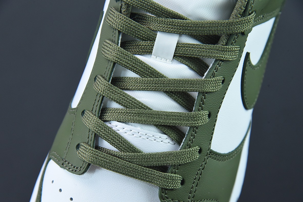 Nike Dunk Low Medium Olive 白橄榄绿休闲板鞋货号:DD1503-120