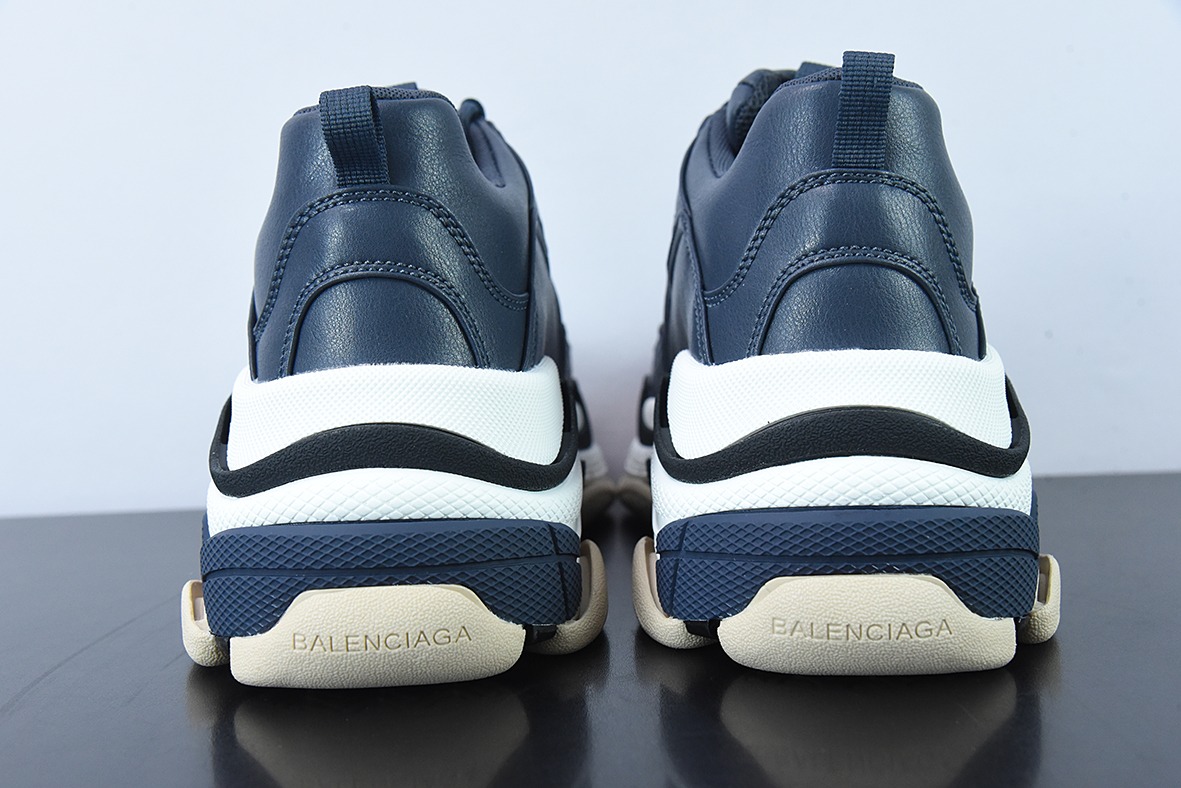 Ad x Balenciaga Triple S 联名款 巴黎世家复古老爹鞋 W2FAD4197