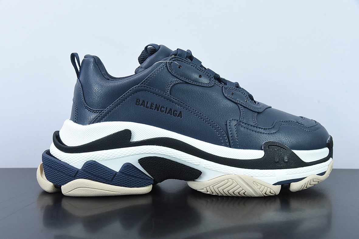 Ad x Balenciaga Triple S 联名款 巴黎世家复古老爹鞋 W2FAD4197