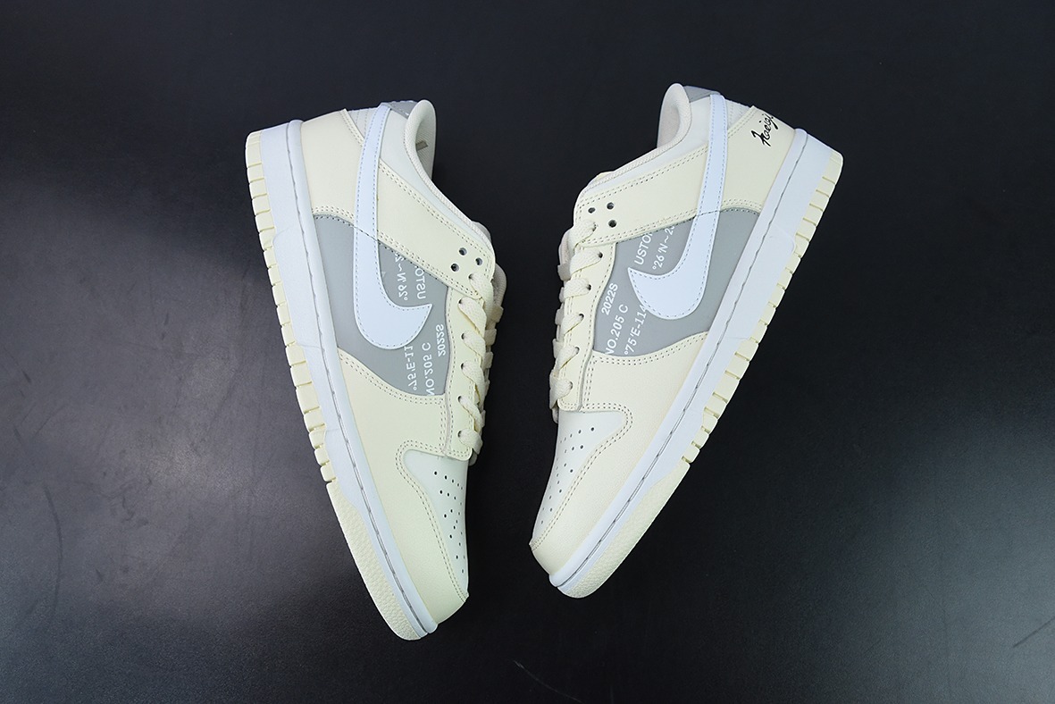 Nike Dunk Low 定制配色 耐克低帮休闲板鞋 货号：DD8052-112