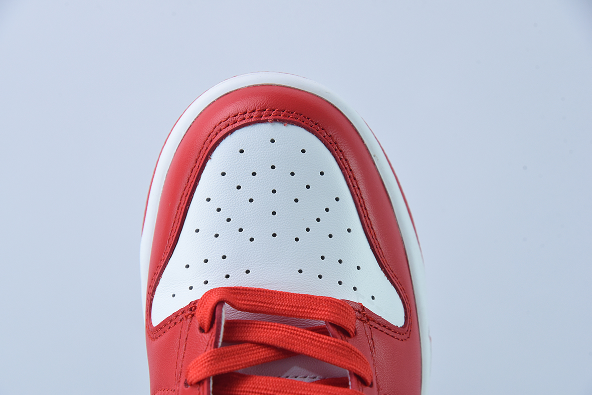 NK SB Dunk High "University Red" 大学红配色高帮男子篮球鞋 货号:DD1399 106