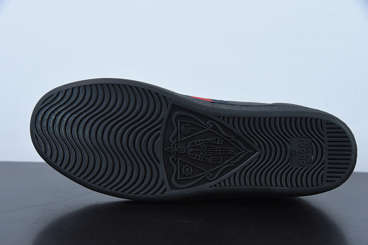 古驰Gucci Ace Embroidered Low-Top 拼色刺绣系列经典低帮百搭休闲运动小白板鞋429446 A38G0 1284