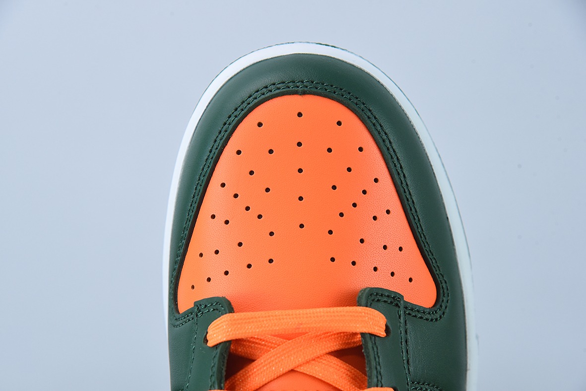 NK Dunk Low 橙绿男女同款运动板鞋 DD1391-300