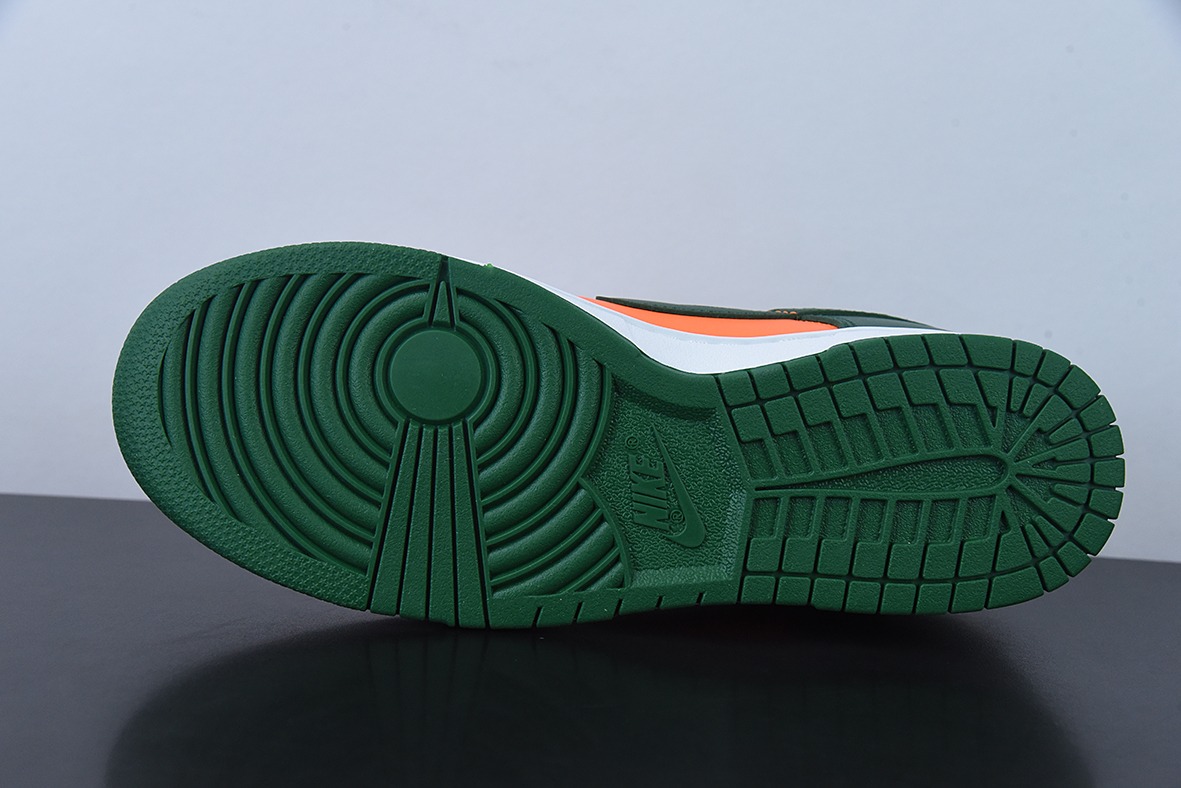 NK Dunk Low 橙绿男女同款运动板鞋 DD1391-300