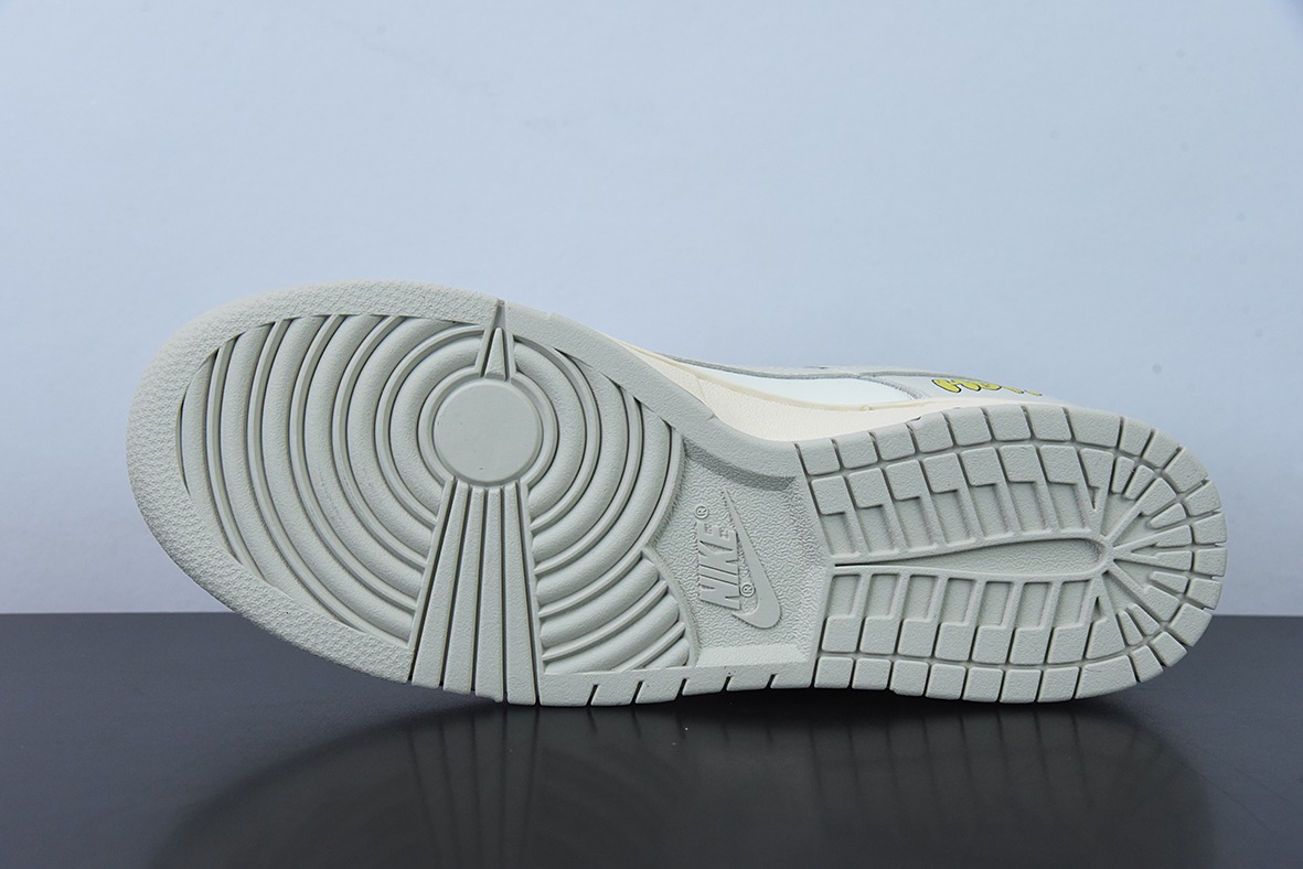 niek dunk low  灰白涂鸦 低帮休闲运动滑板板 货号：DD1503-107