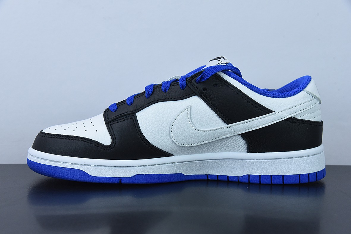 Nike Dunk Low GCEL 黑白蓝低帮运动休闲板鞋货号： FD9064-110