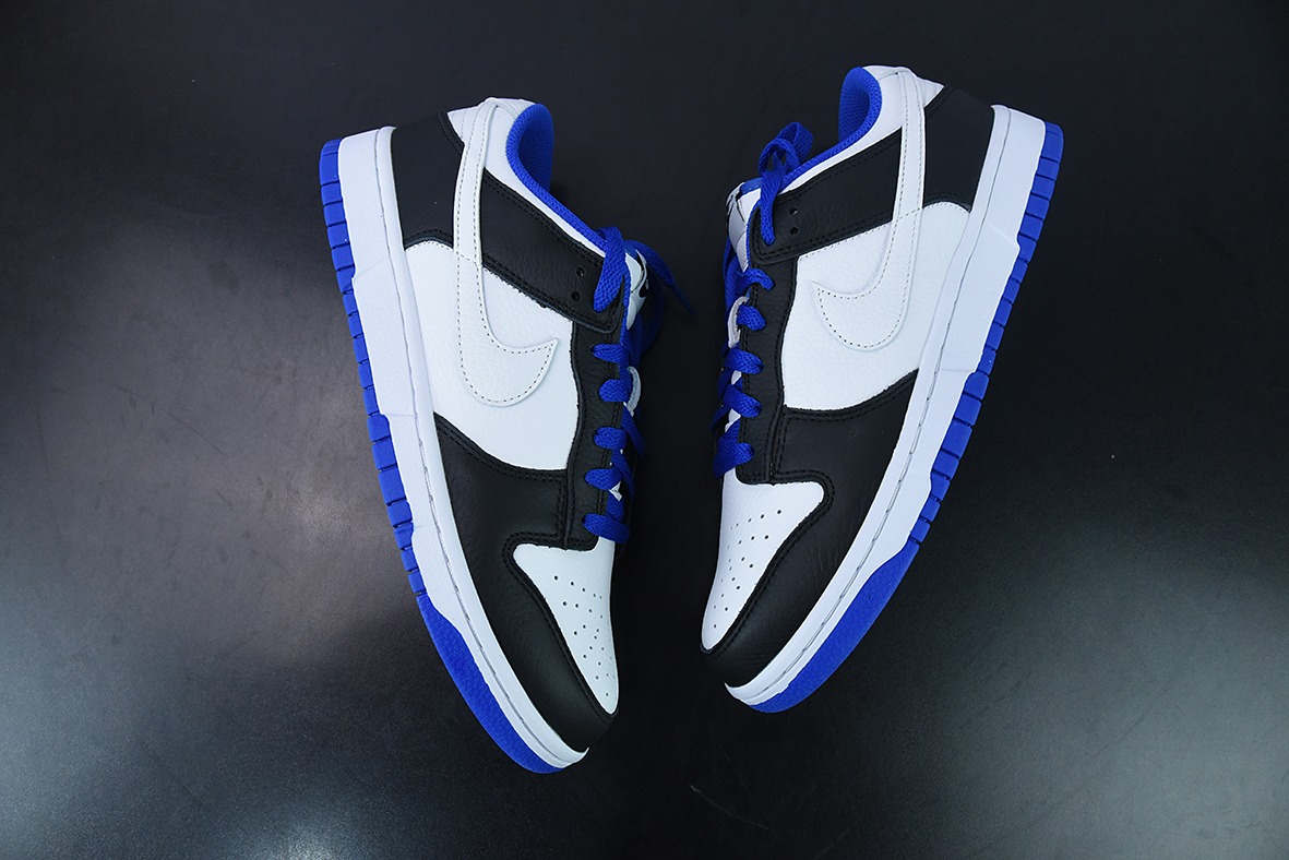 Nike Dunk Low GCEL 黑白蓝低帮运动休闲板鞋货号： FD9064-110