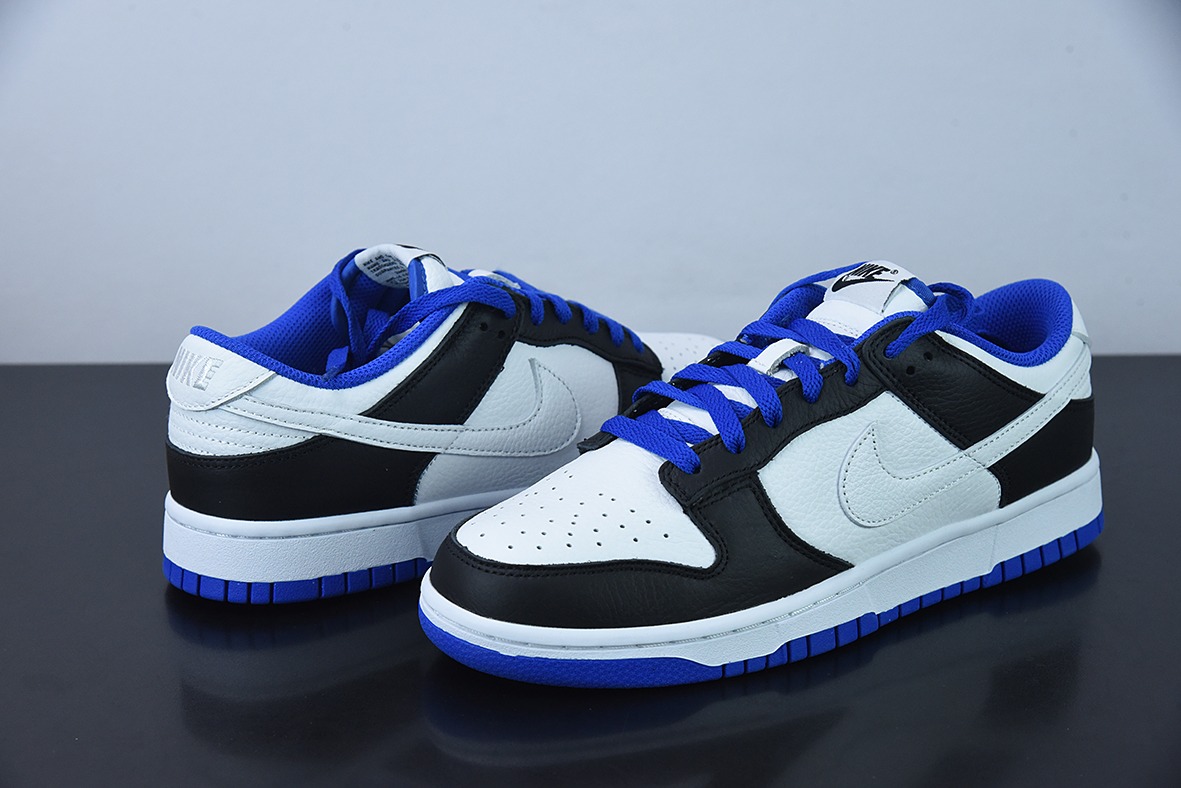 Nike Dunk Low GCEL 黑白蓝低帮运动休闲板鞋货号： FD9064-110