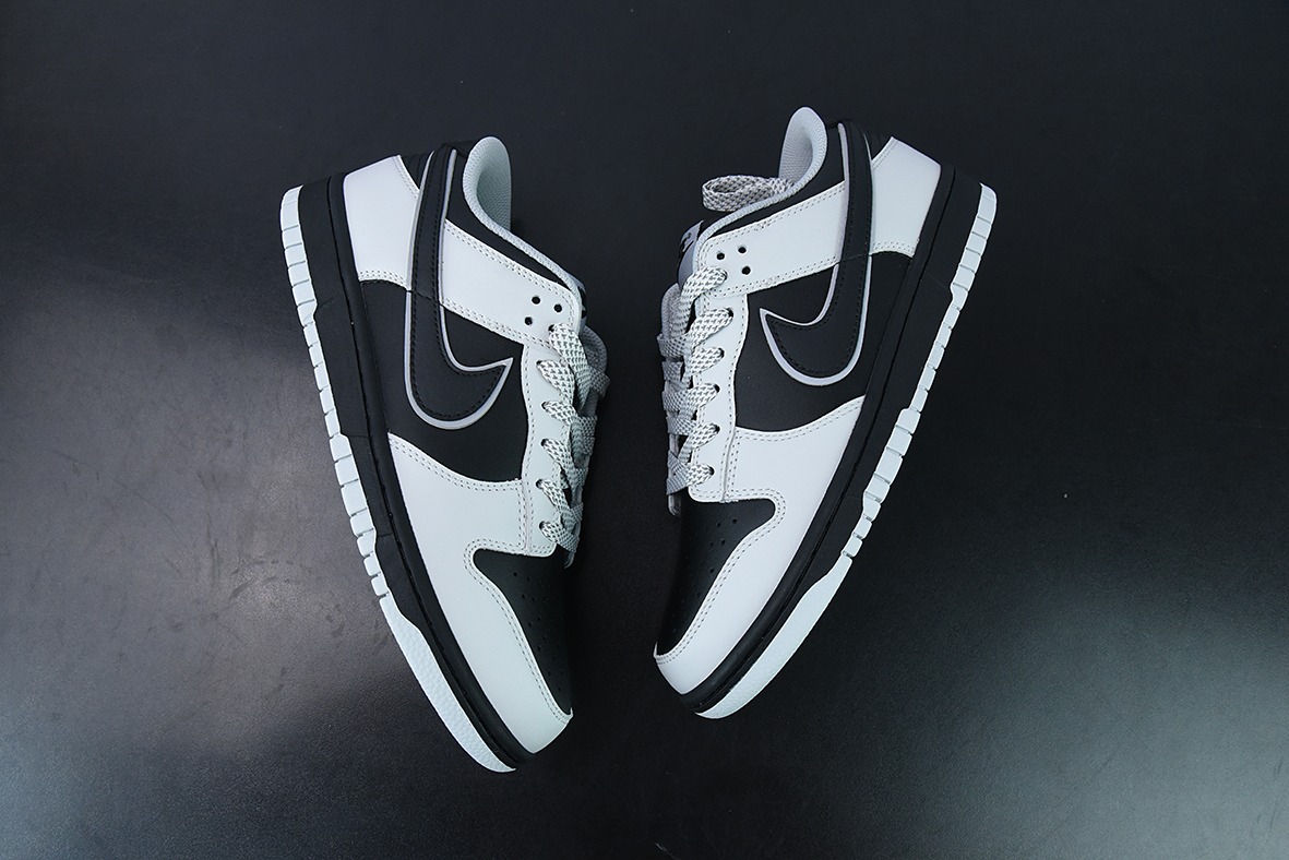 Nk SB Dunk Low 灰猫反光 SB低帮休闲板鞋 货号：DD9606-363