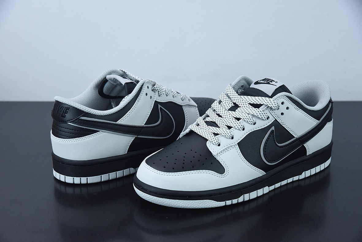 Nk SB Dunk Low 灰猫反光 SB低帮休闲板鞋 货号：DD9606-363