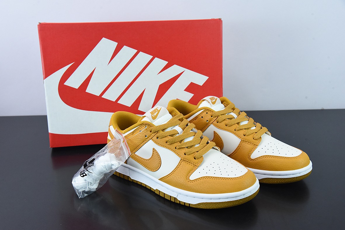 Nike WMNS SB Dunk Low Next Nature"Phantom"扣篮系列低帮休闲 环保泰奶白棕”DN1431-001