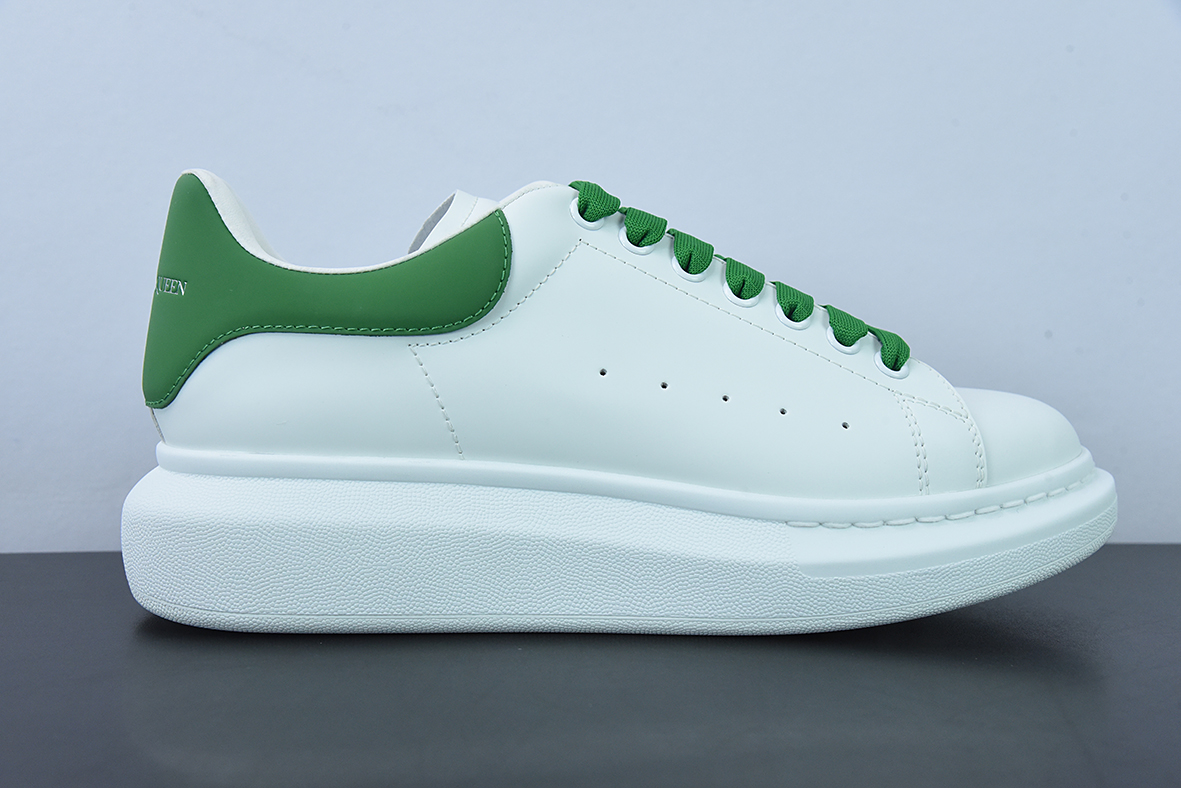 Alexander McQueen 亚历山大麦昆松糕鞋厚底增高小白鞋