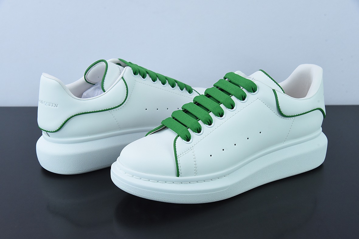 Alexander McQueen 亚历山大麦昆松糕鞋厚底增高小白鞋