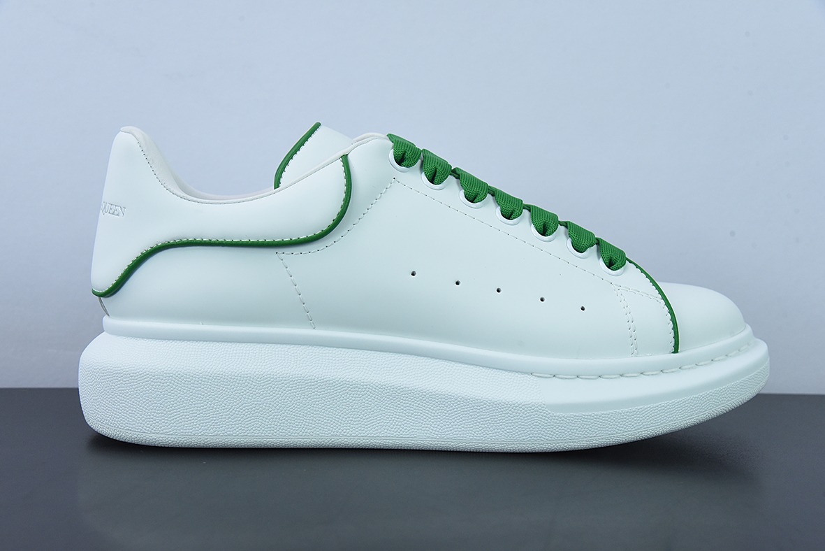 Alexander McQueen 亚历山大麦昆松糕鞋厚底增高小白鞋