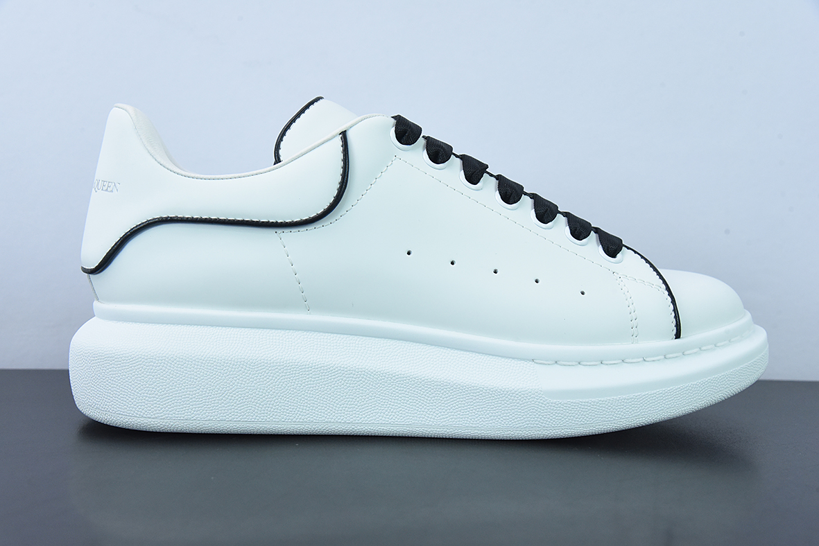 Alexander McQueen 亚历山大麦昆松糕鞋厚底增高小白鞋