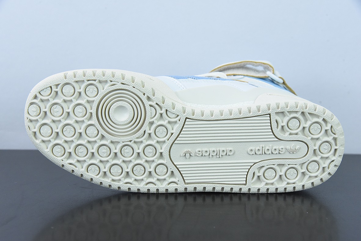 Adidas Forum 84 HIGH三叶草高帮经典魔术贴复古板鞋 货号: GW5924