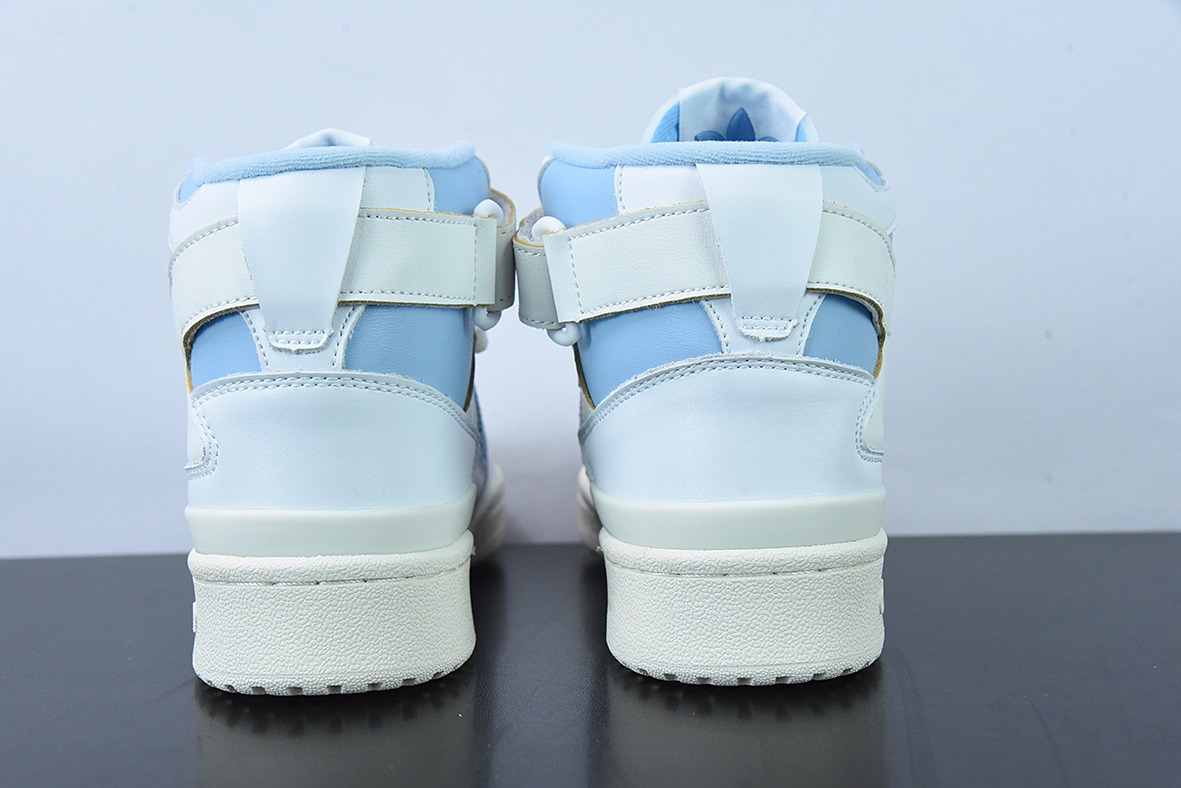 Adidas Forum 84 HIGH三叶草高帮经典魔术贴复古板鞋 货号: GW5924