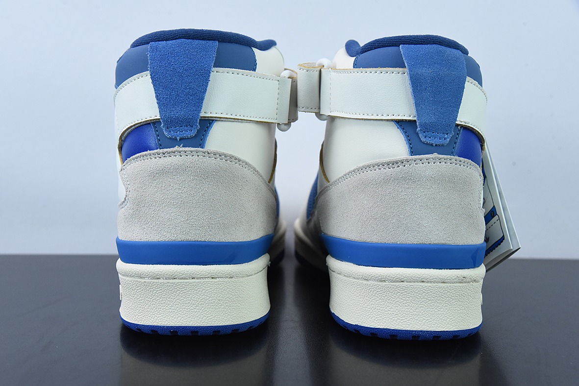 Adidas Forum 84 HIGH三叶草高帮经典魔术贴复古板鞋 货号: FY7793
