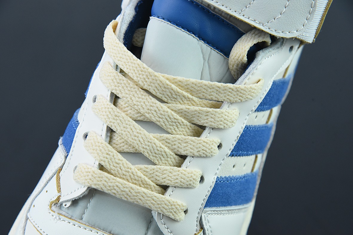 Adidas Forum 84 HIGH三叶草高帮经典魔术贴复古板鞋 货号: FY7793