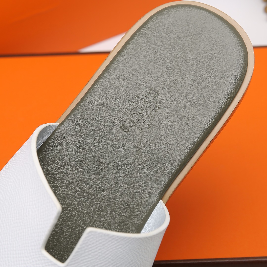Hermes Style Leather Men's Shoes Lookbook Reference image 2