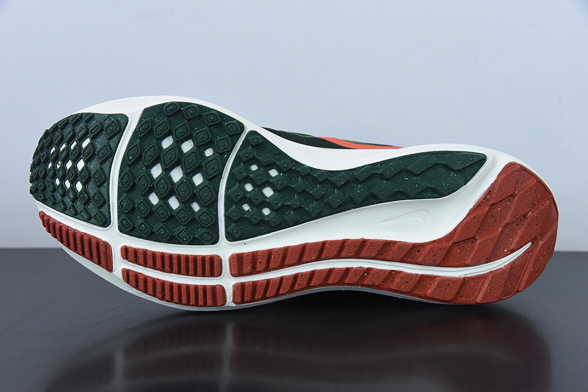 NK Air Zoom Pegasus 39"Dark Green/Orange"39代超级飞马涡轮增压马拉松休闲运动慢跑鞋“网织深绿橙”DO9500-300