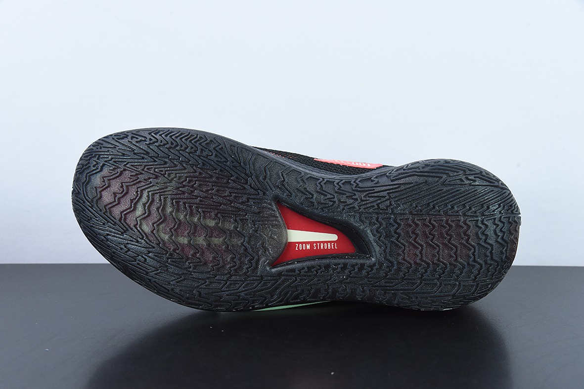 Nike Air Zoom G.T.Cut EP减震防滑低帮实战篮球鞋 黑红 官方货号:CZ0176-001