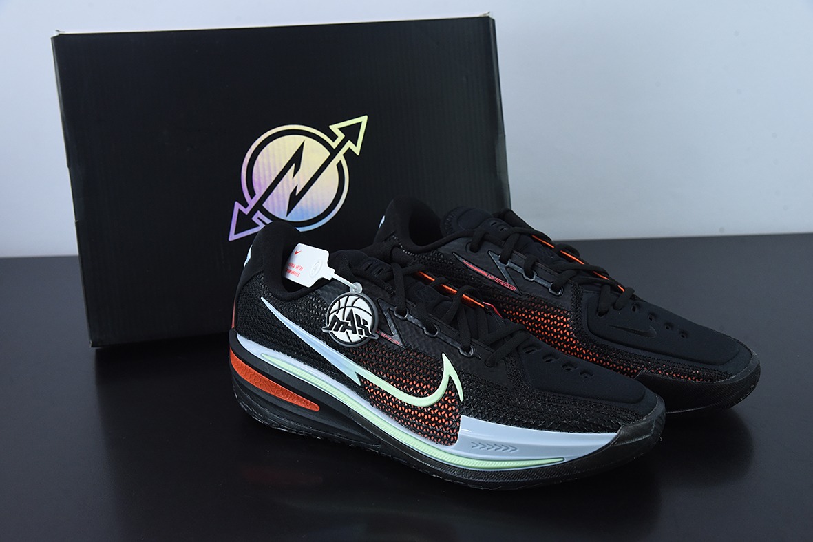Nike Air Zoom G.T.Cut EP减震防滑低帮实战篮球鞋 黑红 官方货号:CZ0176-001