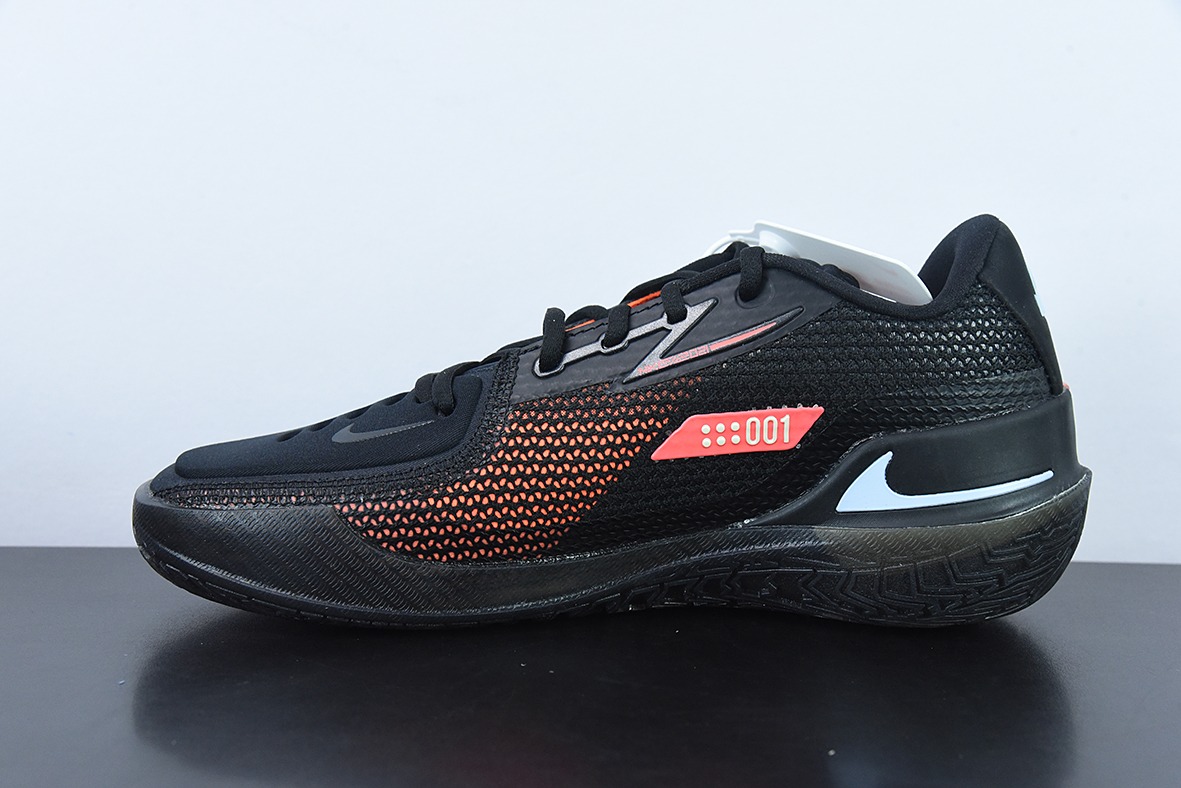 Nike Air Zoom G.T.Cut EP减震防滑低帮实战篮球鞋 黑红 官方货号:CZ0176-001