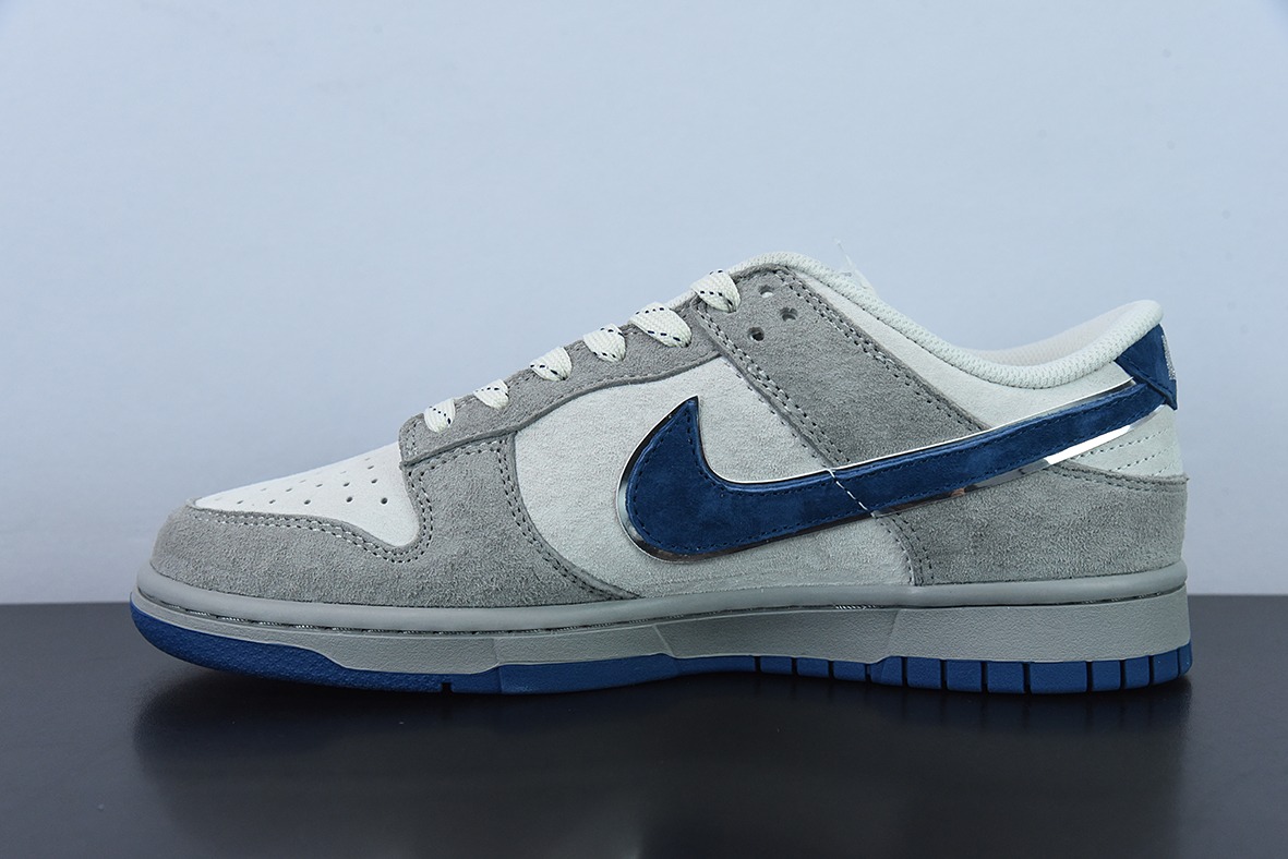 Otomo Katsuhiro x NK SB Dunk Low "Steamboy OST" 大友克洋 麂皮灰蓝休闲板鞋 货号:FF0918 012