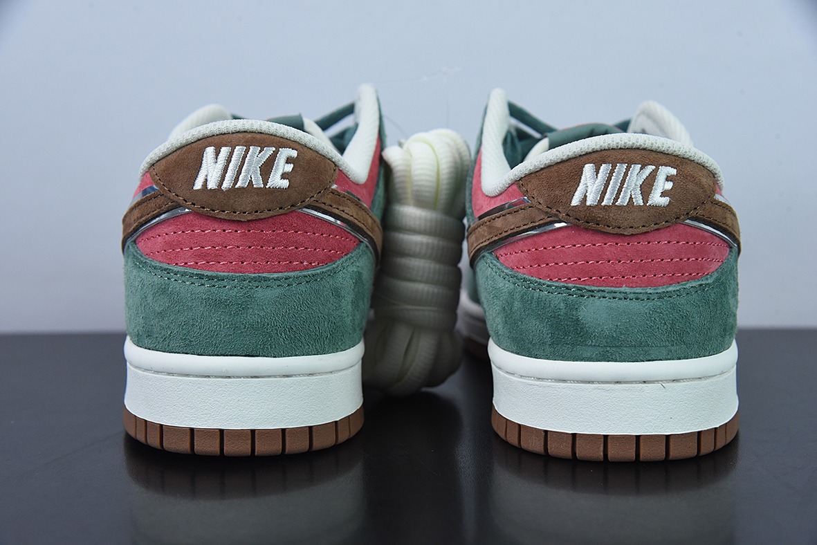 Otomo Katsuhiro x NK SB Dunk Low "Steamboy OST" 大友克洋 麂皮绿灰低帮休闲板鞋 1391-203