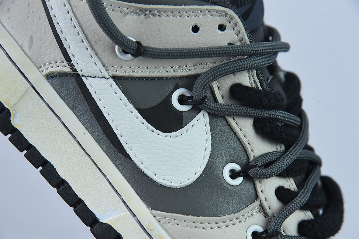 Nike SB Dunk Low 荒漠废土 反转摩卡低帮休闲板鞋 解构抽绳鞋带货号：DJ6188 002