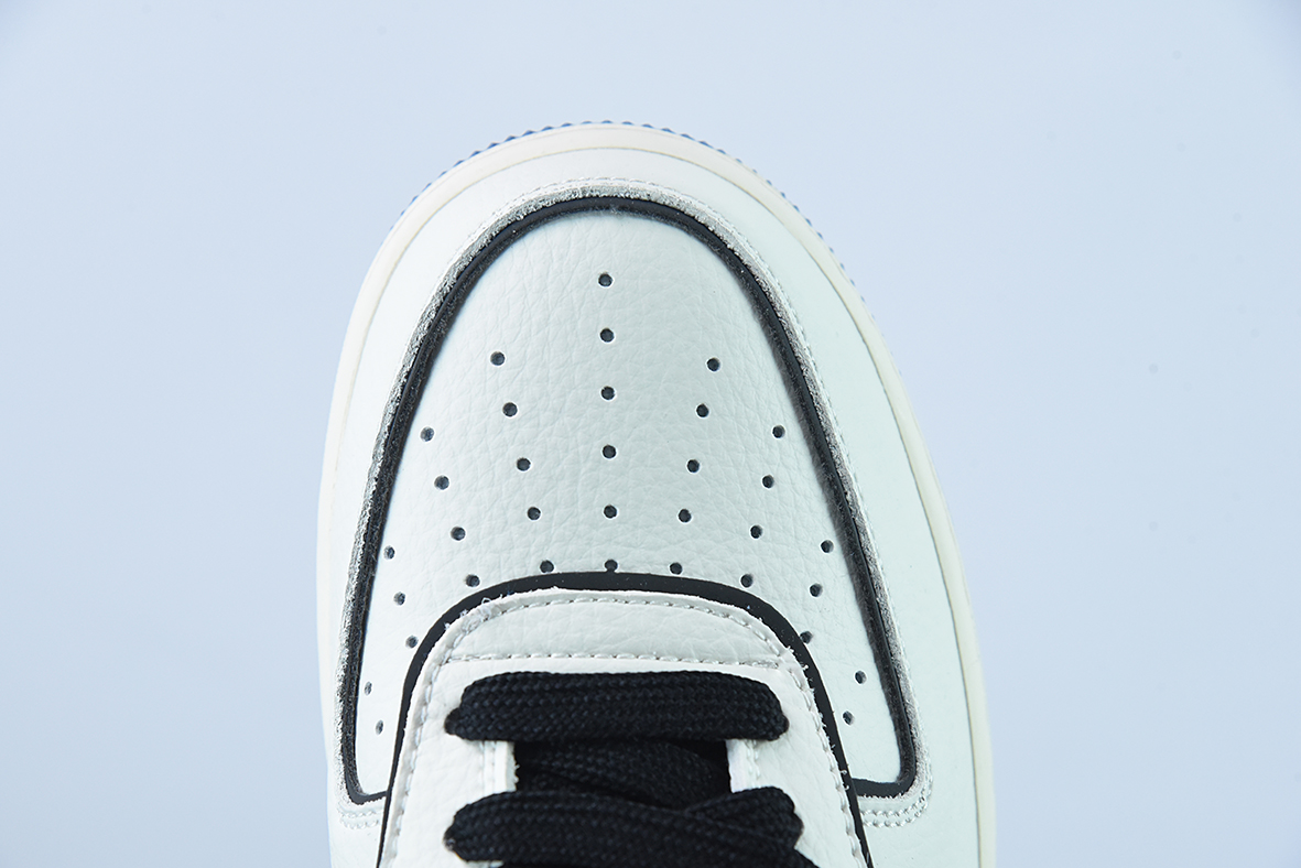Nike Air Force 1 Low 07 米蓝黑 情人节男女同款运动鞋 货号：AL2236 300