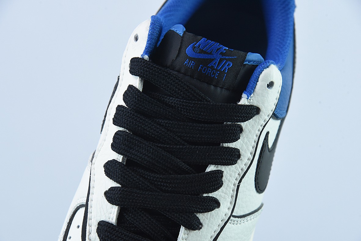Nike Air Force 1 Low 07 米蓝黑 情人节男女同款运动鞋 货号：AL2236 300