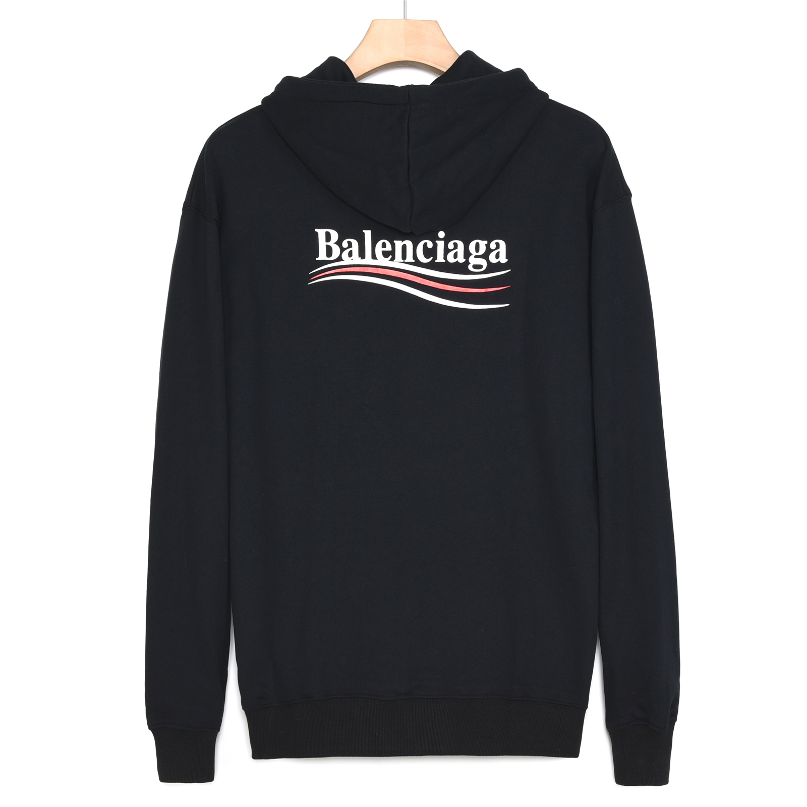 260 Balenciaga /巴黎世家 21Fw 可乐波浪印花连帽卫衣