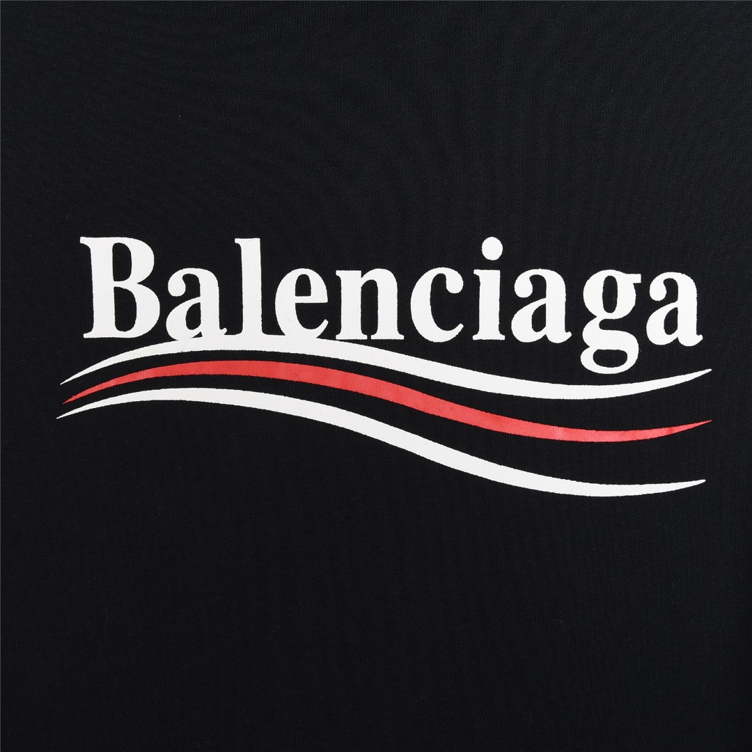 260 Balenciaga /巴黎世家 21Fw 可乐波浪印花连帽卫衣